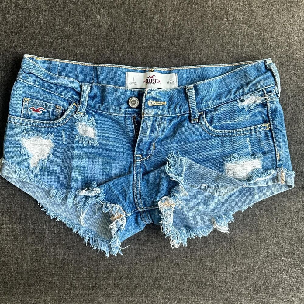 Hollister-co Women's Blue Shorts